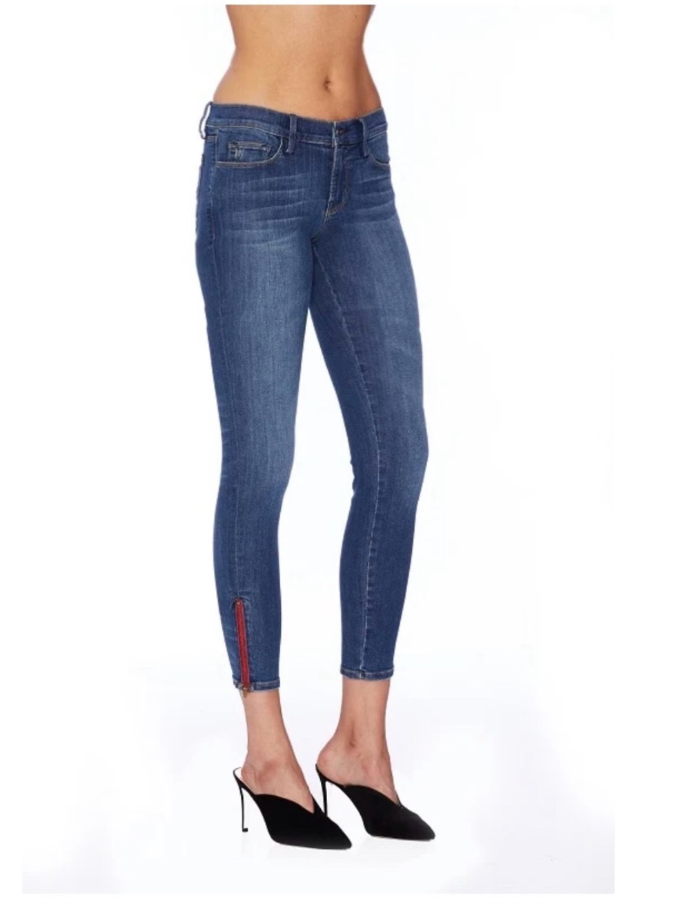 Gorgeous signature skinny jeans from high end French designer Etienne Marcel.
